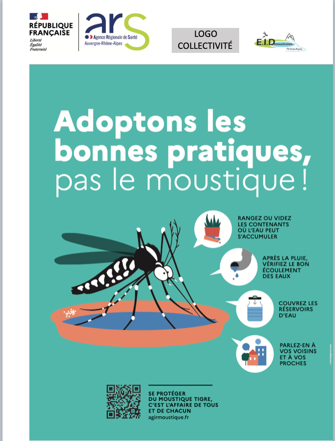 moustique tigre :les bonnes pratiques